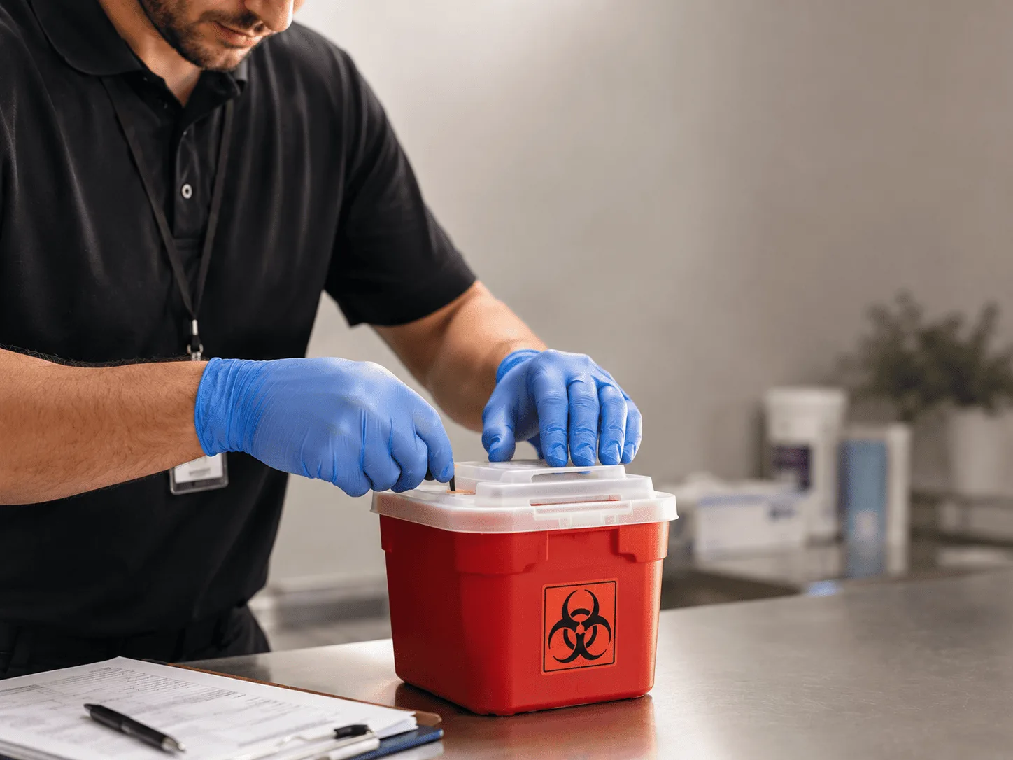 Why choose Sharps Waste Disposal in Okabena, MN